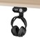 BRAINWAVZ Under Desk Headphone Hanger Stand for Steelseries Arctis Nova Pro Wireless Headsets with Dock for the Wireless Base Station by Brainwavz HPS02