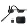 ZIOCOM Air Conduction Headphone Open Ear Headphone with Mic and Noise Canceling aptXLL Bluetooth Wireless Headset with USBAC Dongle Compatible with PCOnline Meeting