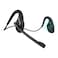Golvery Open Ear Headphones with Mic Bluetooth 53 Headset with DSP Noise Cancelling Boom Microphone Mute for Work 10 Hour Wireless Headset for Meetings Black