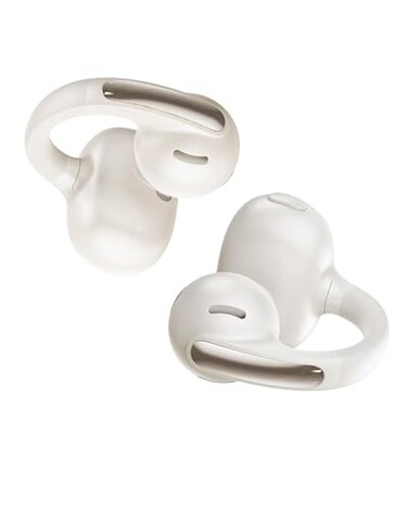 Baseus Bowie MC1 Open Ear ClipOn Earbuds Adaptive Comfort with AntiDrop Design Impactful Sound with Adaptive Bass Boost Adaptive Noise Cancelling Calls IP57 Waterproof 40H Playtime Lightweight