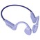 Raycon Bone Conduction Headphones Bluetooth Open Ear Running Headphones Sweat WaterResistant Earbuds with Mic for Sports Workouts 13hr Playtime Purple