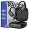 Raycon Essential Open Ear Earbuds Open Ear Headphones Earbuds Wireless Bluetooth Sweat WaterResistant Earphones Running Headphones with UltraLightweight Design 36 Hours Battery Life Black