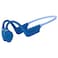 Raycon Bone Conduction Headphones Bluetooth Open Ear Running Headphones Sweat WaterResistant Earbuds with Mic for Sports Workouts 13hr Playtime Blue