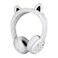 BuddyPhones PlayEars Plus Polar Bear Ear Foldable Bluetooth Kids Headphones Microphone Works Wired or Wireless SafeAudio VolumeLimiting for iPhoneiPadTabletPC and More
