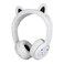 BuddyPhones PlayEars Plus Polar Bear Ear Foldable Bluetooth Kids Headphones Microphone Works Wired or Wireless SafeAudio VolumeLimiting for iPhoneiPadTabletPC and More