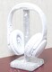 CARCHILE SH Luxury Rhinestones Headphone Stand Headset Holder Crystal Silver