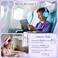 gorsun Kids Bluetooth Headphones OverEar Toddler Headphones with Microphone 85dB94dB Volume Limited 68H Playtime Bluetooth 60 Portable Kids Wireless Headset with Cat Ears Blue