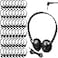 Frienda 48 Pack Classroom Headphones Bulk Wired School Headsets for Students Stereo Headphones with 35 mm Plug for Classroom Online Learning LibraryClassicBlack