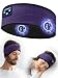 Lullaband Bluetooth Headband Headphones Sleep Headphones for Side Sleepers Comfortable Headband with Thin Speaker Microphone Handsfree Gift