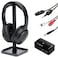 HomeSpot Wireless OverEar Headphones Transmitter Set for TV Movie Bluetooth 53 aptX LL No Delay 50 Hours Immersive Sound Enhanced Volume and Clarity Digital Optical TOSLINK RCA AUX