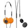iKF Y3 Wired Headphones Retro Classic Headset Adjustable Headband 35mm Jack Lightweight Replaceable Orange Ear Pads 80S 90S Y2K Old School Suitable for ComputerPCLaptopCD Player