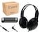 Eduvy Bulk Headphones for Classroom with Microphone HeavyDuty School Pack Wired Headphones for Students Teacher Must Haves Supplies from Elementary to College 12 Pack Black