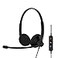 EPOS Impact 100 MS Stereo USBCA Headset with Microphone Microsoft Teams NoiseCancelling Mic Lightweight Call Control USB Adapter Soft Earpads Professional UC Headphones