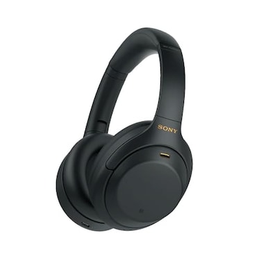 Sony WH1000XM4B Noise Cancelling Wireless Headphones 30hr Battery Life Over Ear Style Optimised for Alexa and Google Assistant Builtin mic for Calls Black