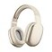 Gabba Goods Wireless Over Ear Bluetooth Headphones with Microphone Wireless Headset Noise Reduction Bluetooth WiredBuilt in Micro SD for Travel Home Work TVPCGamingCellphone Beige