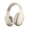 Gabba Goods Wireless Over Ear Bluetooth Headphones with Microphone Wireless Headset Noise Reduction Bluetooth WiredBuilt in Micro SD for Travel Home Work TVPCGamingCellphone Beige
