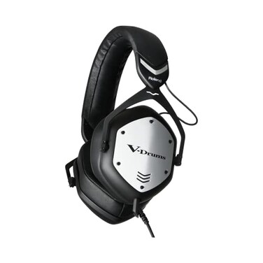 Roland VMHD1 VDrums Headphones Designed VModa for VDrums All Electronic Drum Kits Immersive Sound Extended Comfort Long Cable for TangleFree Drumming