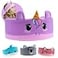 Bandou Original Toddler Kids Headphones Bluetooth Wireless Wired Headband Comfortable Fit Safe Volume Limited Adjustable for Travel Learning and Sleep Sparkle The Unicorn