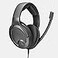 DROP PC38X Gaming Headset OpenBack OverEar Design with NoiseCancelling Mic Velour Earpads Compatible with PC PS5 PS4 Xbox Switch Mobile Black
