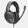 DROP PC38X Gaming Headset OpenBack OverEar Design with NoiseCancelling Mic Velour Earpads Compatible with PC PS5 PS4 Xbox Switch Mobile Black