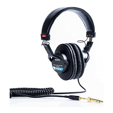 Sony MDR7506 Professional Large Diaphragm Headphone International Model