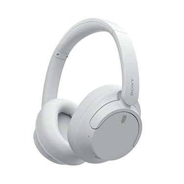 Sony WHCH720N Noise Canceling Wireless Headphones Bluetooth Over The Ear Headset with Microphone and Alexa Builtin White New
