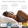 SleepPhones Wireless Sleep Headphones by AcousticSheep V8 24Hour Battery Original and Most Comfortable Bluetooth Headphones for Sleeping Small Pitch Black Breeze