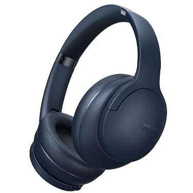 DOQAUS OverEar Bluetooth Headphones with 90Hour Playtime 3 Professional EQ Modes HiFi Deep Bass HD Mic for Extended Travel Gym Workouts Daily Use