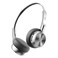 iKF R1 Wireless Bluetooth Headphones Retro Classic Lightweight Headset Builtiin Mic 60H Playback Dual Device Connectivity Low Latency App CustomizationThrowback 80s 90sOOTD Black