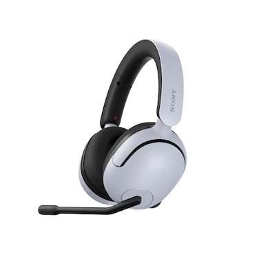 Sony INZONE H5 Wireless Gaming Headset 360 Spatial Sound Works with PC PS5 28 Hour Battery 24Ghz Wireless and 35mm Audio Jack WHG500 White