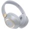 LORELEI BC6 Wireless Over Ear Headphones 50H Playtime Foldable Lightweight Bluetooth Headsets Deep Bass Builtin Microphone Memory Foam Earmuff for Travel Home Office Smoke Gray