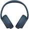 Sony WHCH720NL Noise Canceling Wireless Bluetooth Headphones Builtin Microphone up to 35 Hours Battery Life and Quick Charge Navy Blue