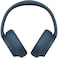 Sony WHCH720NL Noise Canceling Wireless Bluetooth Headphones Builtin Microphone up to 35 Hours Battery Life and Quick Charge Navy Blue