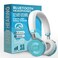 Puro Sound Labs JuniorJam Plus VolumeLimiting Wireless Bluetooth Headphones for Kids Secure Audio with Adjustable OnEar Design 22Hour Battery Life Ideal for Tablets Smartphones PCs Teal
