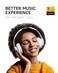 Picun B8 Bluetooth Headphones 120 Hours Headphone Wireless Bluetooth HandsFree Calls 3EQ Game Mode Foldable Headphones Over Ear for Travel Home Office Cellphone PC White