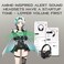 Black Shark JoyBuds Max Active Noise Cancelling Headphones 50H Playtime Wireless Over Ear Headphones with Microphone Bluetooth 54 Gaming Headsets Comfort Fit Ear Cups 6EQ Modes via APP Black
