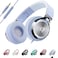 ARTIX CL750 Wired Headphones with Mic Noise Isolating OnEar Headphones for Computer and Laptop Wired Plug in Corded Headphone with Wire Foldable Aux Jack 35mm