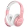 JoySpark Kids Bluetooth Headphones 60 Hours Playtime Bluetooth 54 Kids Headphones Wireless TypeC Fast Charging 8594dB Volume Limited Foldable Toddler Wireless Headsets with MicRose Gold