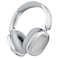 RORSOU C6 Active Noise Cancelling Headphones Wireless Over Ear Bluetooth Headphones 60H Playtime Lightweight Folding Deep Bass Comfort Fit Ear Cups Headset with Mic for iPadTravelPCHome Silver