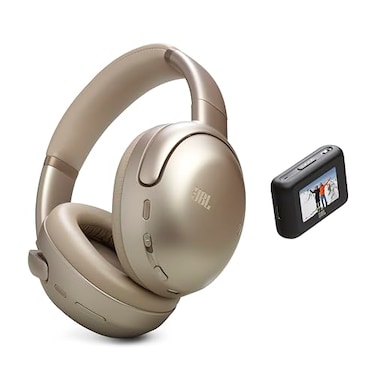 JBL Tour One M3 Smart Tx Wireless OverEar Noise Cancelling Headphones with Smart Transmitter HiRes Audio 35mm or USBC Spatial 360 Sound with Head Tracking 70Hrs of Playback Mocha