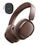 Edifier ES850NB Active Noise Cancelling Headphones Over Ear Bluetooth Headset 92H Playtime Wired Wireless HiRes Audio Fast Charging Clear Calls for Home Office Travel Brown