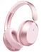 Wentronic Y05 Bluetooth Headphones Wireless Over Ear with Microphone 48 Hours Playtime High Sound Quality Foldable Soft Earpads Earphones for Travel Pink
