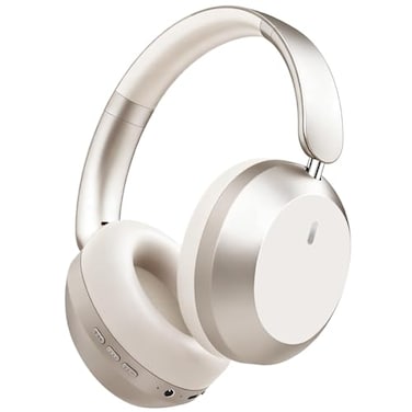 Wentronic Y05 Bluetooth Headphones Wireless Over Ear with Microphone 48 Hours Playtime High Sound Quality Foldable Soft Earpads Earphones for Travel Starlight
