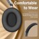 Wentronic Y05 Bluetooth Headphones Wireless Over Ear with Microphone 48 Hours Playtime High Sound Quality Foldable Soft Earpads Earphones for Travel Space Grey