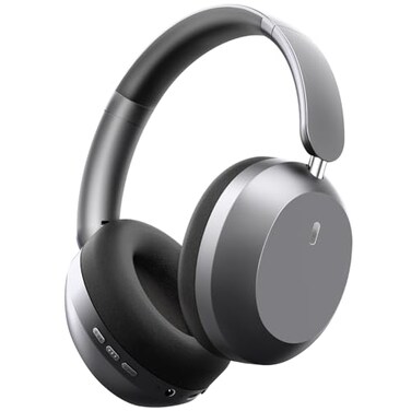 Wentronic Y05 Bluetooth Headphones Wireless Over Ear with Microphone 48 Hours Playtime High Sound Quality Foldable Soft Earpads Earphones for Travel Space Grey
