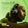 OneOdio Focus A6 Hybrid Active Noise Cancelling Headphones 75H Playtime LDAC HiRes Lossless Audio Bluetooth 60 Dual Mic ENC Call Support Wired ANC via USBC Wireless Over Ear Headphones