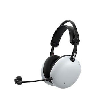 Sony INZONE H9 II Wireless Noise Canceling Gaming Headset WH1000XM6 Drivers Lightweight Detachable Cardioid AI Mic 24GHz and Bluetooth Soft Case for PC PS5 Switch and Mobile White