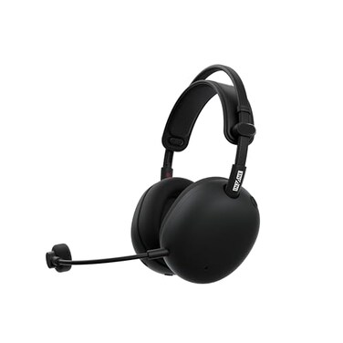 Sony INZONE H9 II Wireless Noise Canceling Gaming Headset WH1000XM6 Drivers Lightweight Detachable Cardioid AI Mic 24GHz and Bluetooth Soft Case for PC PS5 Switch and Mobile Black