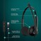 EPOS Impact 100 UC Stereo USBCA Headset with Microphone Universal Communications NoiseCancelling Mic Lightweight Call Control USB Adapter Soft Earpads Professional Business Use