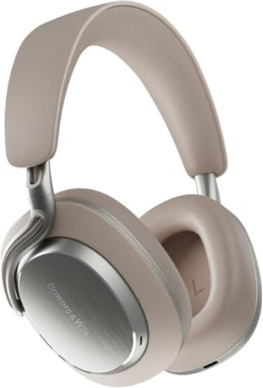 BowersWilkins Bowers Wilkins Px8 S2 Wireless OverEar Headphones Warm Stone Bluetooth Headphones with Active Noise Cancelling HiRes Audio 30 Hours of Playtime USBC 15Min Quick Charging